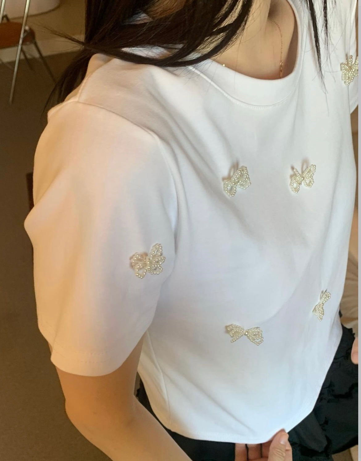 Twinkle Bow Tee