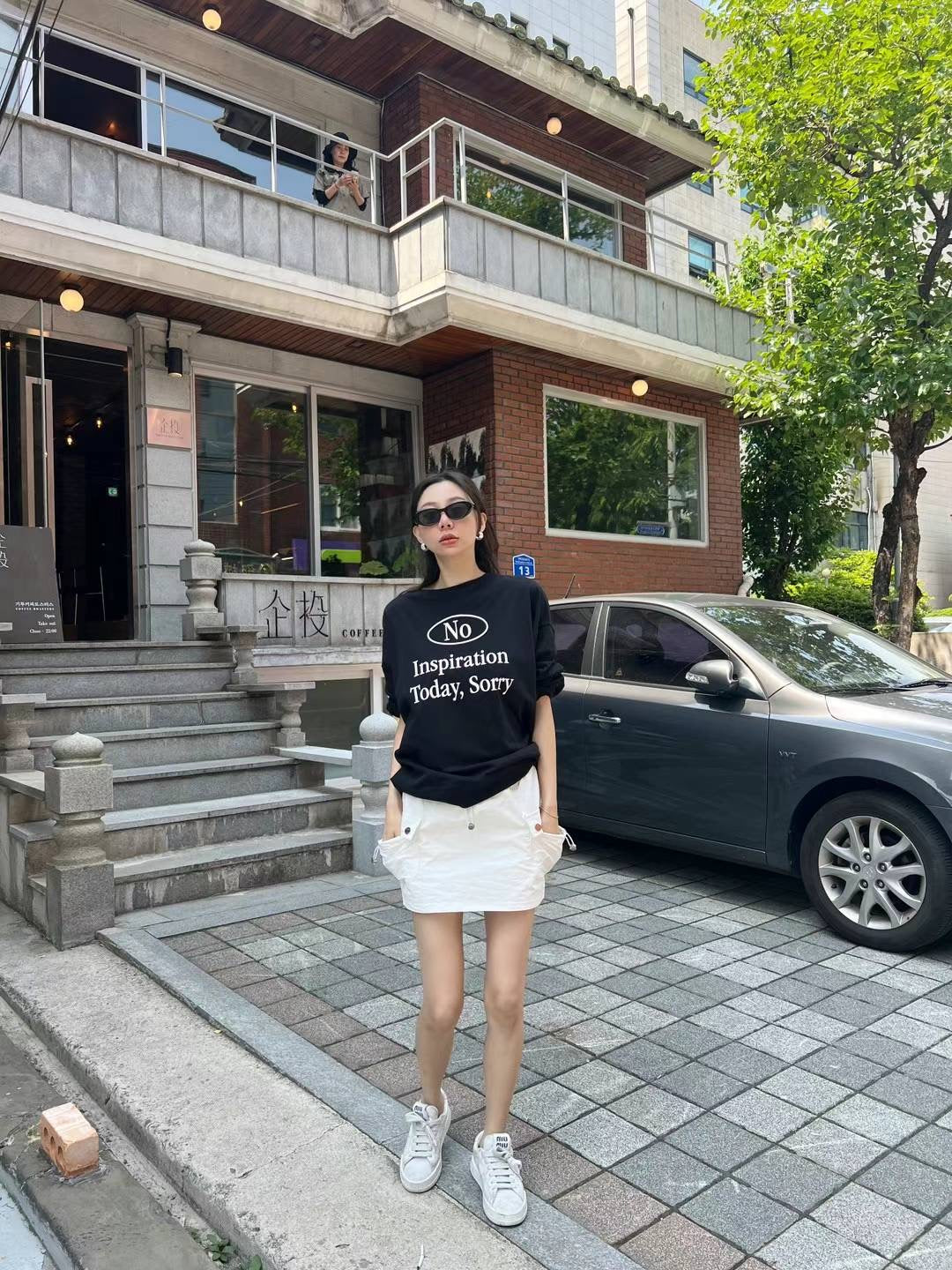 No Inspiration Oversized Long Sleeve