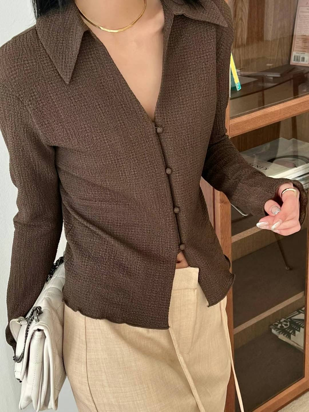 Cora Textured Shirt