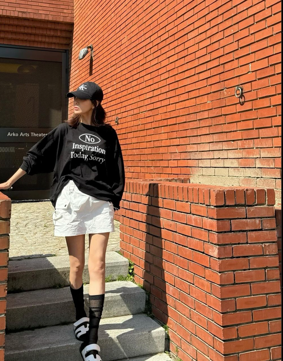 No Inspiration Oversized Long Sleeve