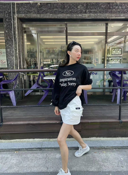No Inspiration Oversized Long Sleeve