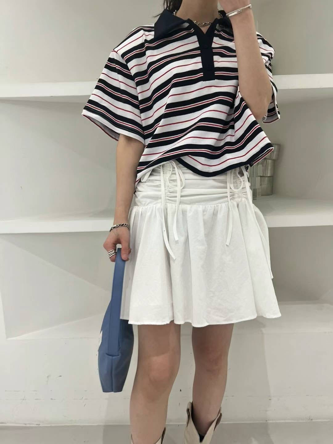 Clair Drawstring Skirt