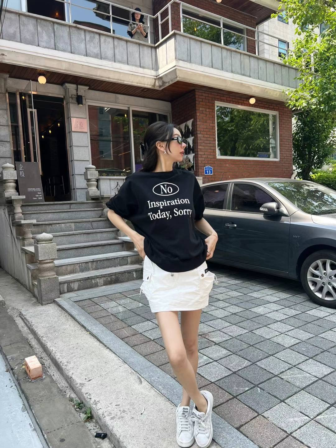 No Inspiration Oversized Long Sleeve